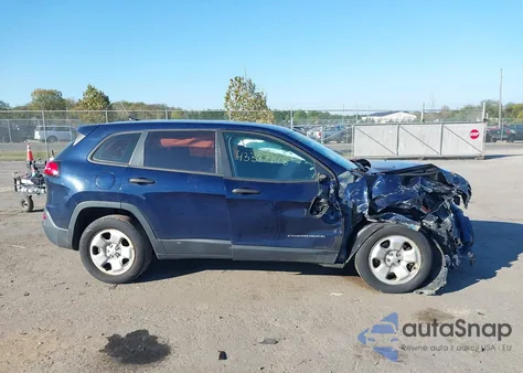 2014 Jeep Cherokee Sport z USA, uszkodzony, nr VIN 1C4PJLAB8EW181110